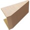 Ekena Millwork 12"W x 24"D x 12"H Wide Concord Rough Cedar Woodgrain TimberThane Corbel, Primed Tan CORUR12X24X12CONRCPR - alternate 6